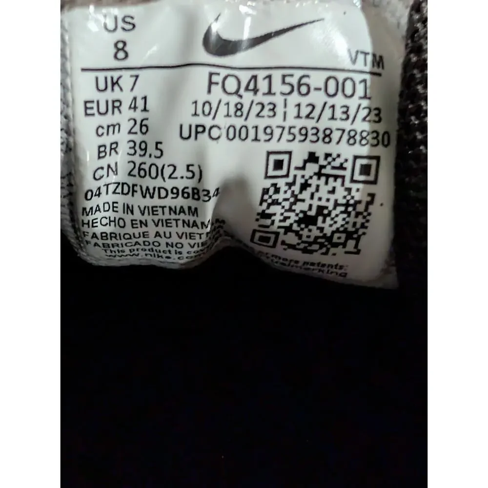 Nike Air Max Pulse Mens Sportswear Shoes Black FQ4156-001 Size 8 Orange Black